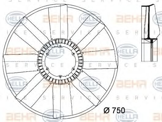 HELLA 8MV 376 733-231