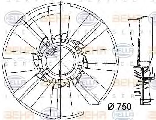 HELLA 8MV 376 756-081