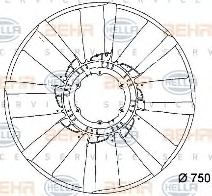 HELLA 8MV 376 757-101