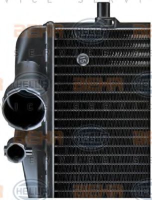 Радиатор, охлаждение двигателя HELLA 8MK 376 765-141 Радиатор, охлаждение двигателя HELLA 8MK 376 765-141