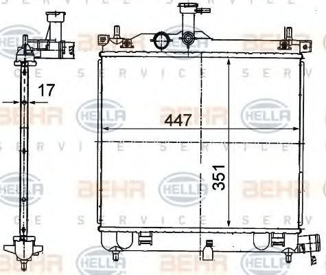 HELLA 8MK 376 790-001 HELLA 8MK 376 790-001