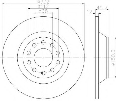 HELLA 8DD 355 111-171