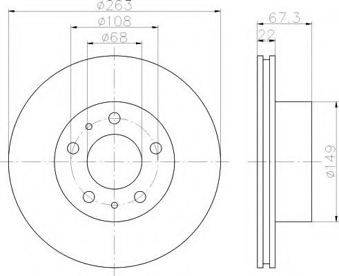 HELLA 8DD 355 100-341