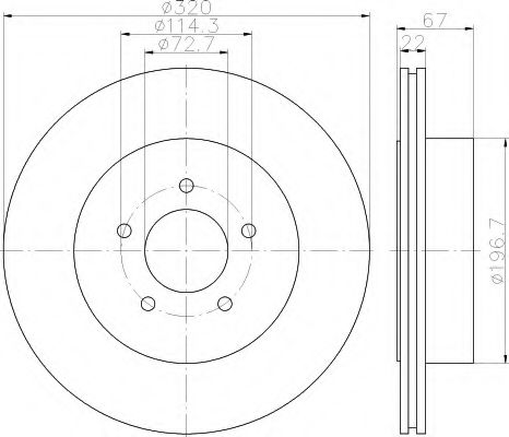 HELLA 8DD 355 115-481 HELLA 8DD 355 115-481