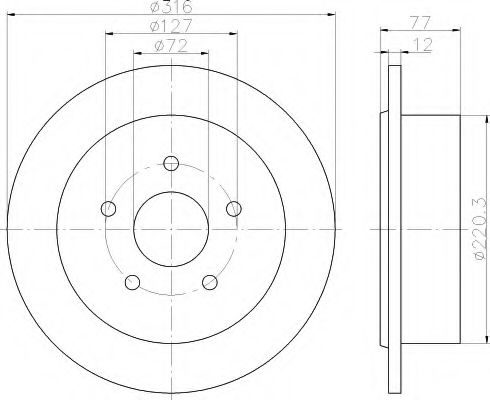 HELLA 8DD 355 117-101