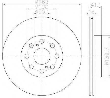 HELLA 8DD 355 113-081