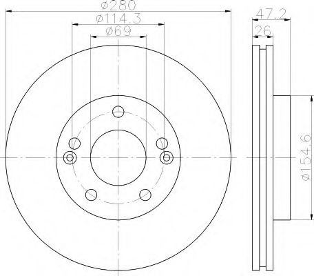 HELLA 8DD 355 118-151