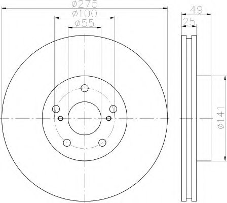 HELLA 8DD 355 115-081