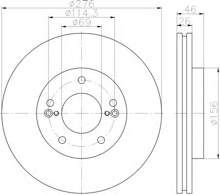 HELLA 8DD 355 115-091 HELLA 8DD 355 115-091