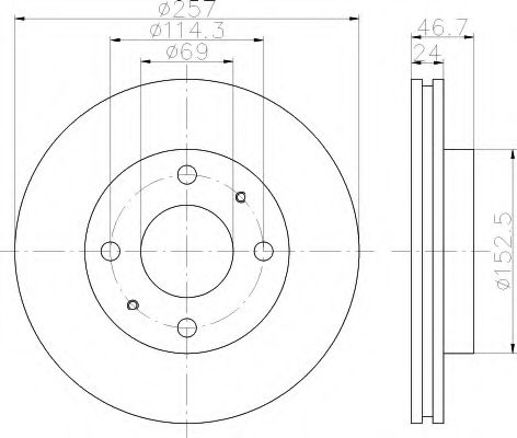 HELLA 8DD 355 115-151