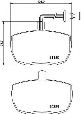 HELLA 8DB 355 005-831