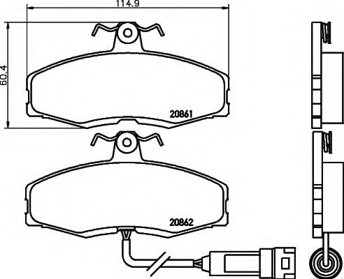 HELLA 8DB 355 005-951