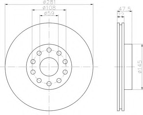 HELLA 8DD 355 106-291