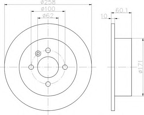 HELLA 8DD 355 100-351