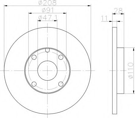 HELLA 8DD 355 101-911