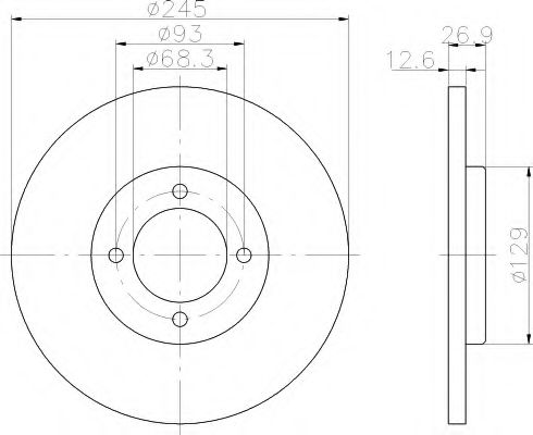 HELLA 8DD 355 100-021