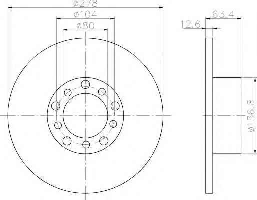 HELLA 8DD 355 100-071