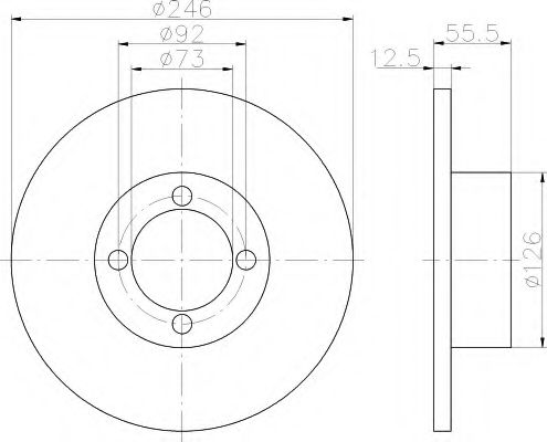 HELLA 8DD 355 100-141