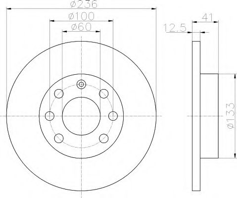 HELLA 8DD 355 100-421