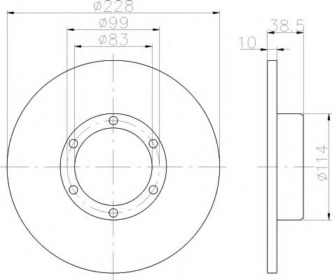 HELLA 8DD 355 100-031