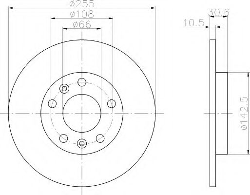 HELLA 8DD 355 105-281