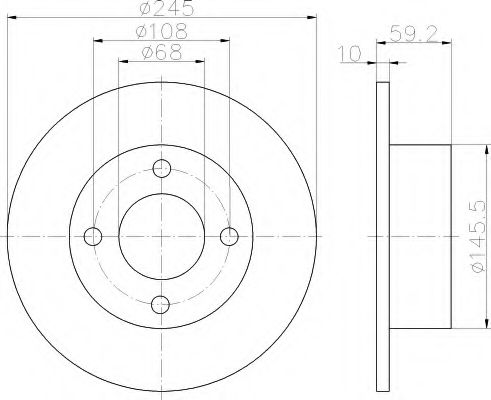 HELLA 8DD 355 100-601