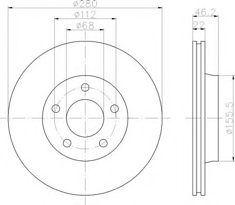 HELLA 8DD 355 100-571