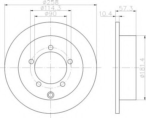 HELLA 8DD 355 120-041