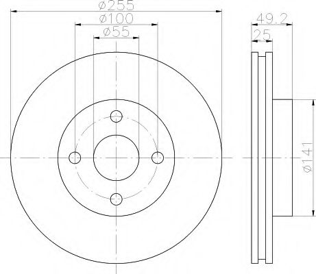 HELLA 8DD 355 120-261