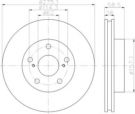 HELLA 8DD 355 120-171