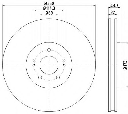 HELLA 8DD 355 122-321