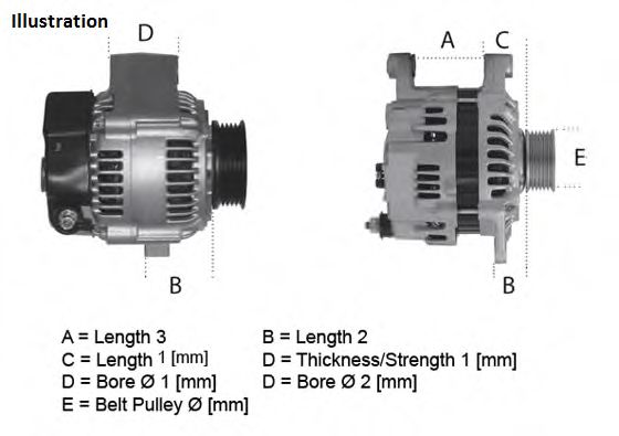 LUCAS ELECTRICAL LRA02504