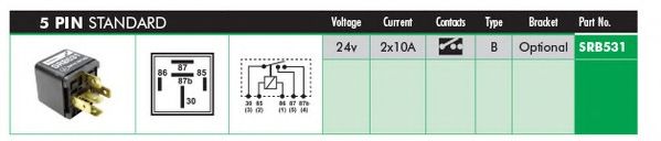 LUCAS ELECTRICAL SRB531