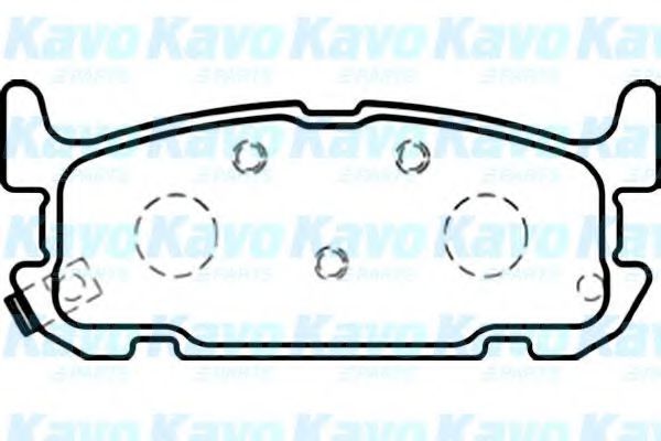 KAVO PARTS BP-6589