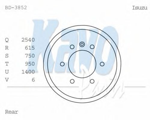 KAVO PARTS BD-3852