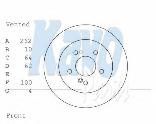 KAVO PARTS BR-3249
