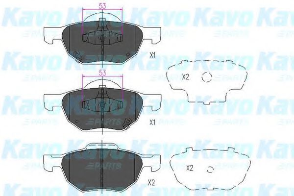 KAVO PARTS KBP-2036