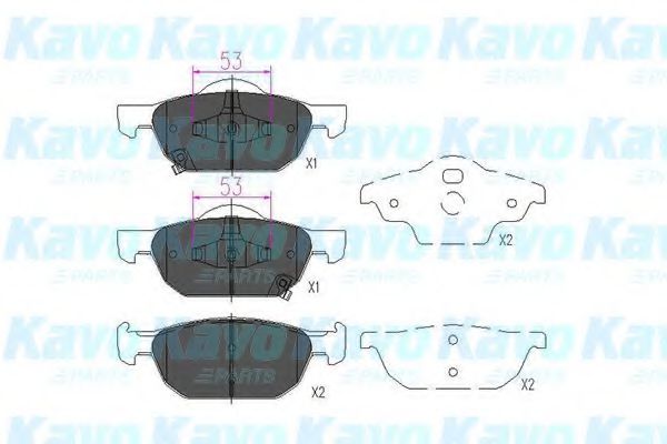 KAVO PARTS KBP-2043