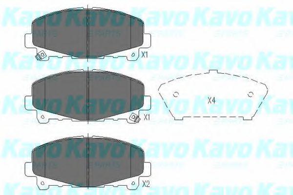 KAVO PARTS KBP-2050