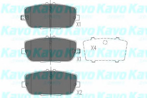 KAVO PARTS KBP-4551