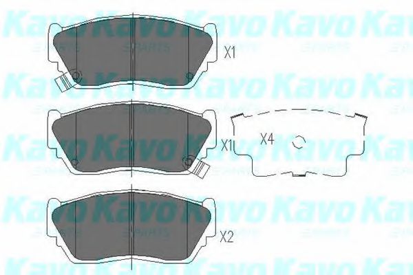 KAVO PARTS KBP-6507