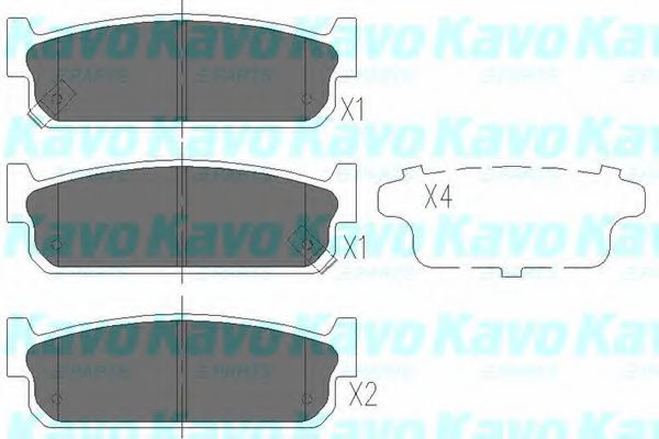 KAVO PARTS KBP-6572