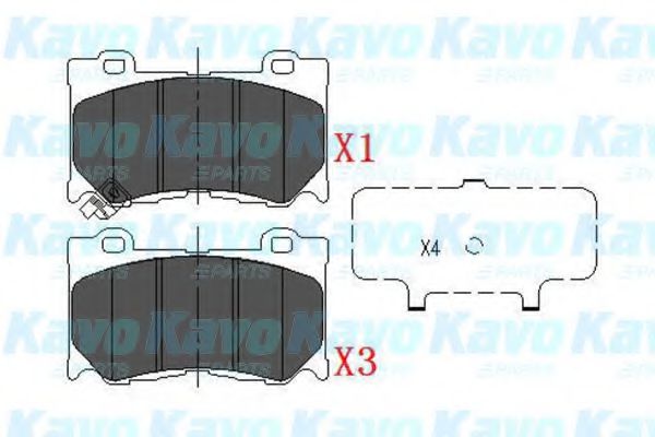 KAVO PARTS KBP-6581