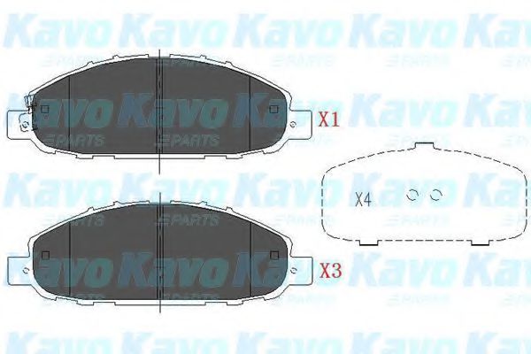 KAVO PARTS KBP-6583