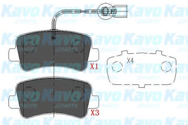KAVO PARTS KBP-6590