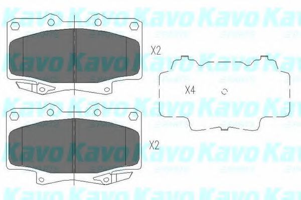 KAVO PARTS KBP-9043