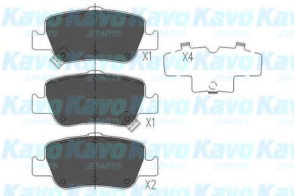 KAVO PARTS KBP-9104