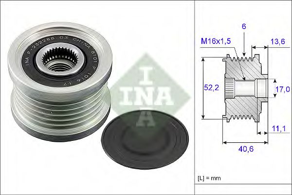 INA 535 0044 10
