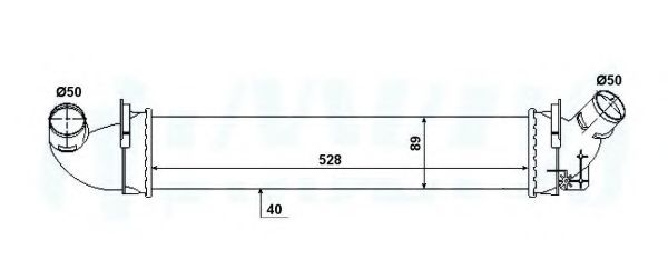 Интеркулер NRF 30380 Интеркулер NRF 30380