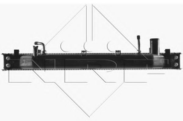 Радиатор, охлаждение двигателя NRF 596712 Радиатор, охлаждение двигателя NRF 596712